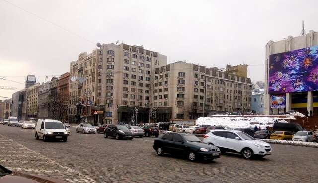 Апартаменты Apartment Triokhsviatytelskaya Street 3 Киев-48